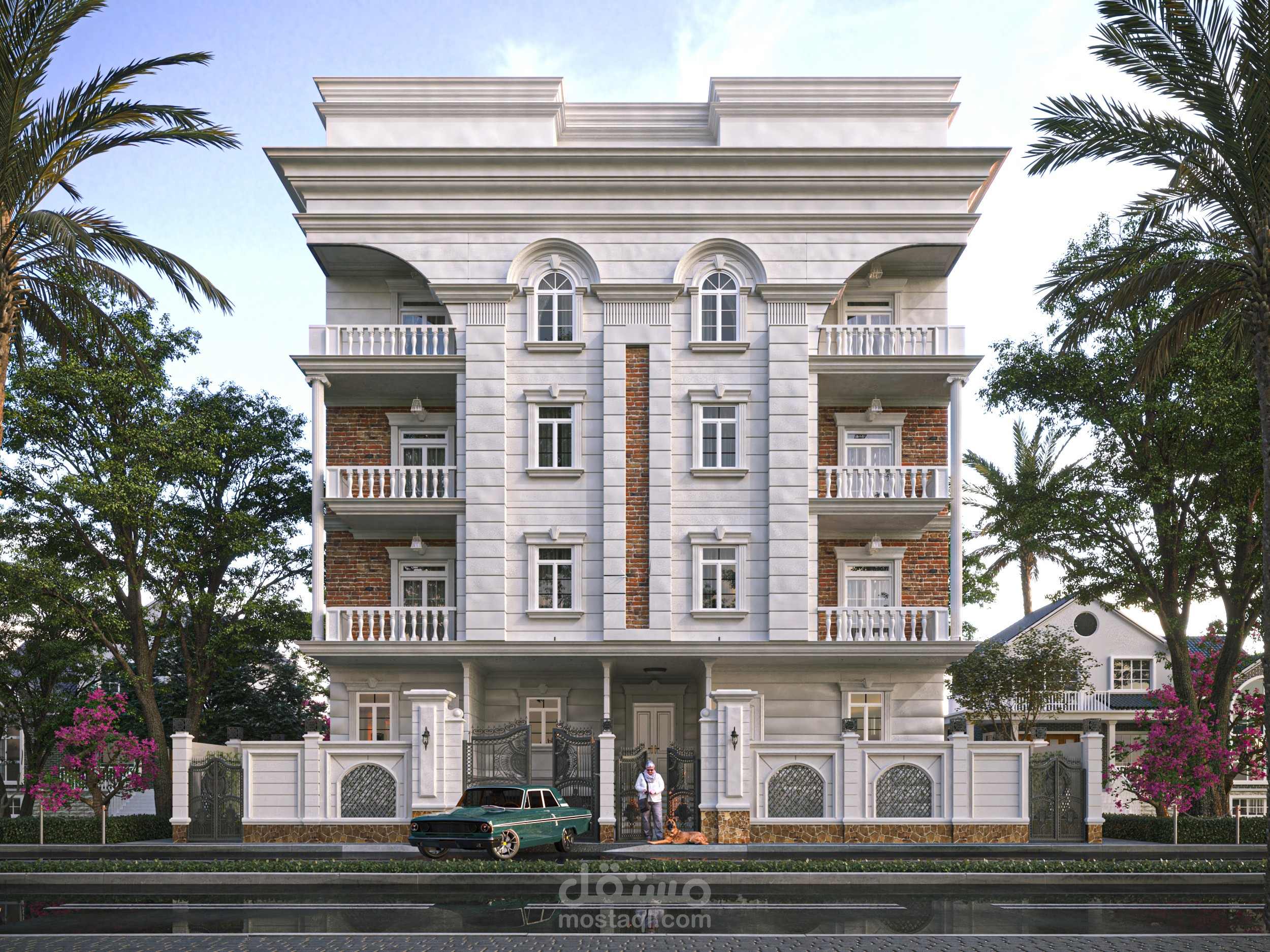 واجهة عمارة سكنية - 92