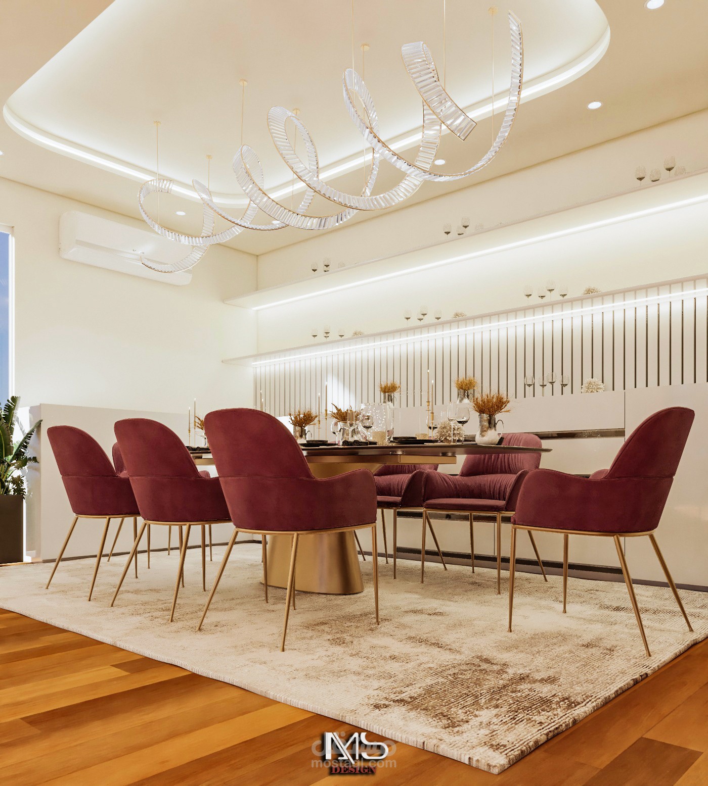 تصميم صالة معيشة في المملكة العربية السعودية