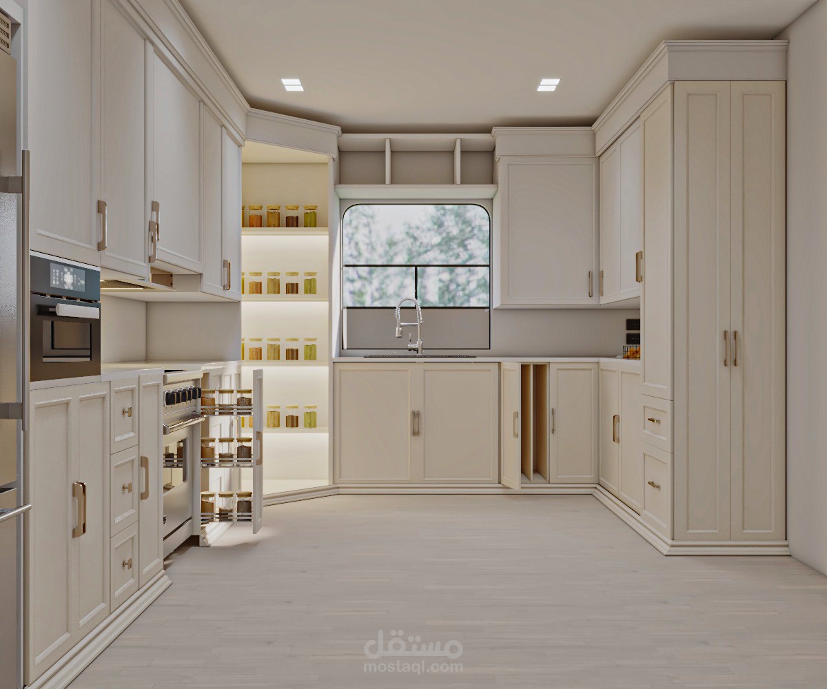 تصميمي لمطبخ في السعودية