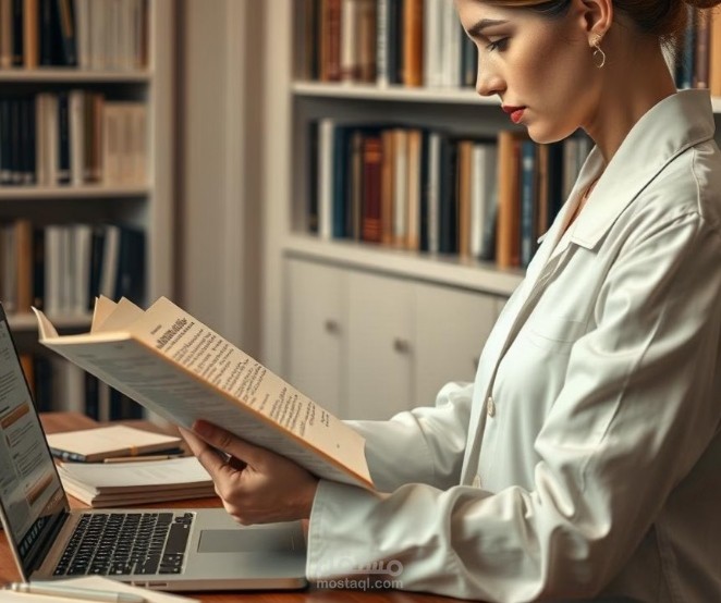 إعداد دراسات حالة ومراجعات أكاديمية