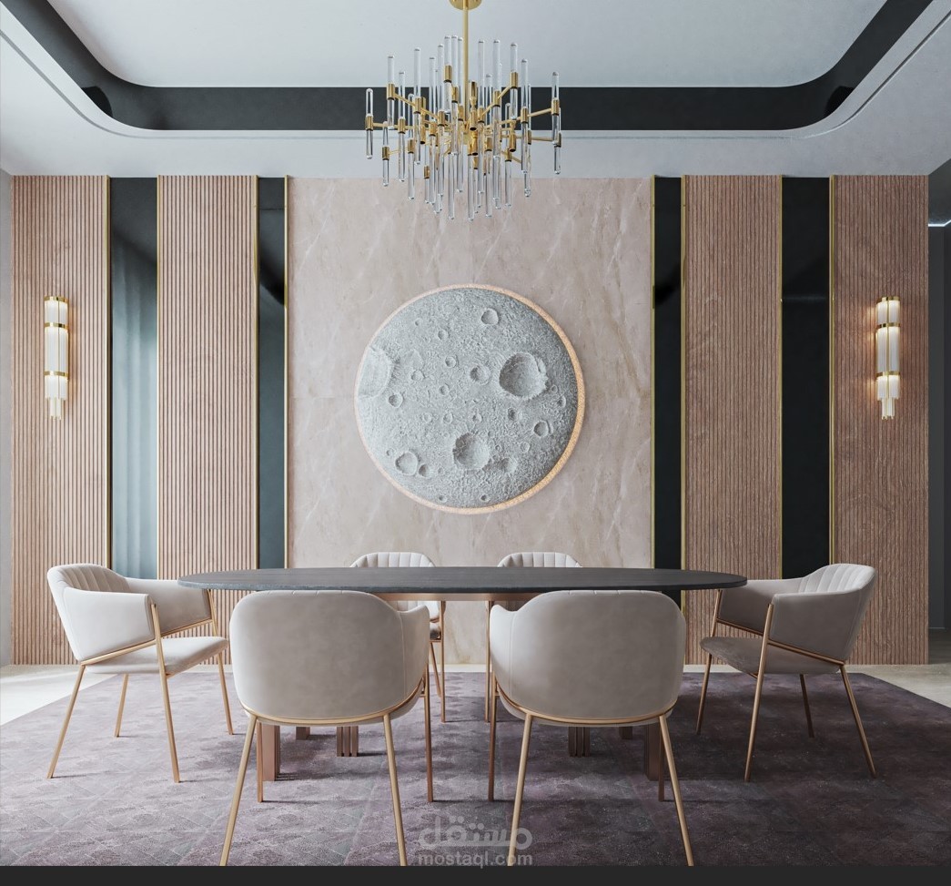 تصميم غرفة طعام مودرن