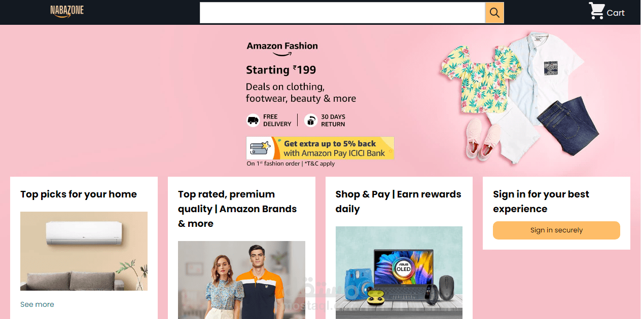 Store Like Amazon