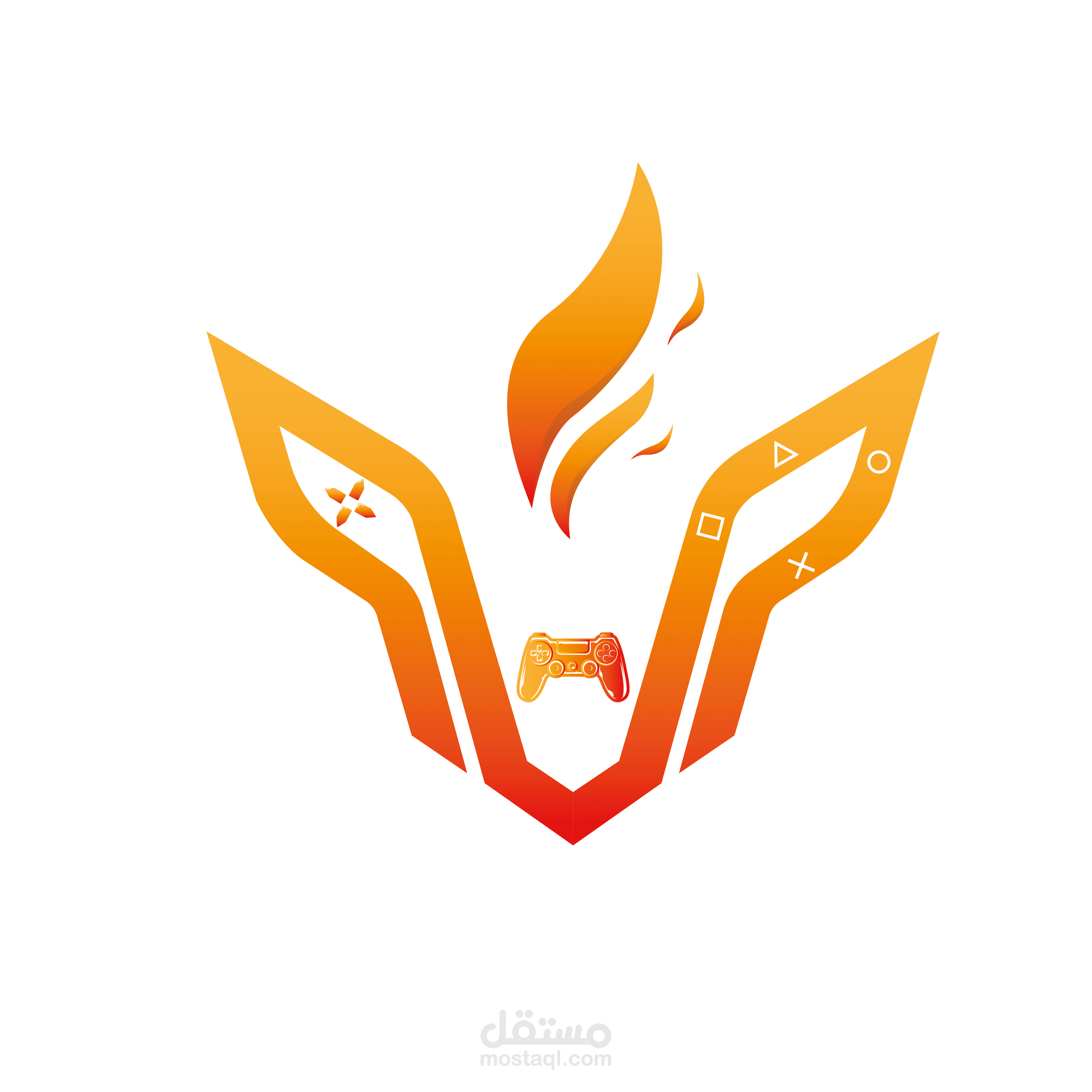 تصميم شعار لفرقة ألعاب