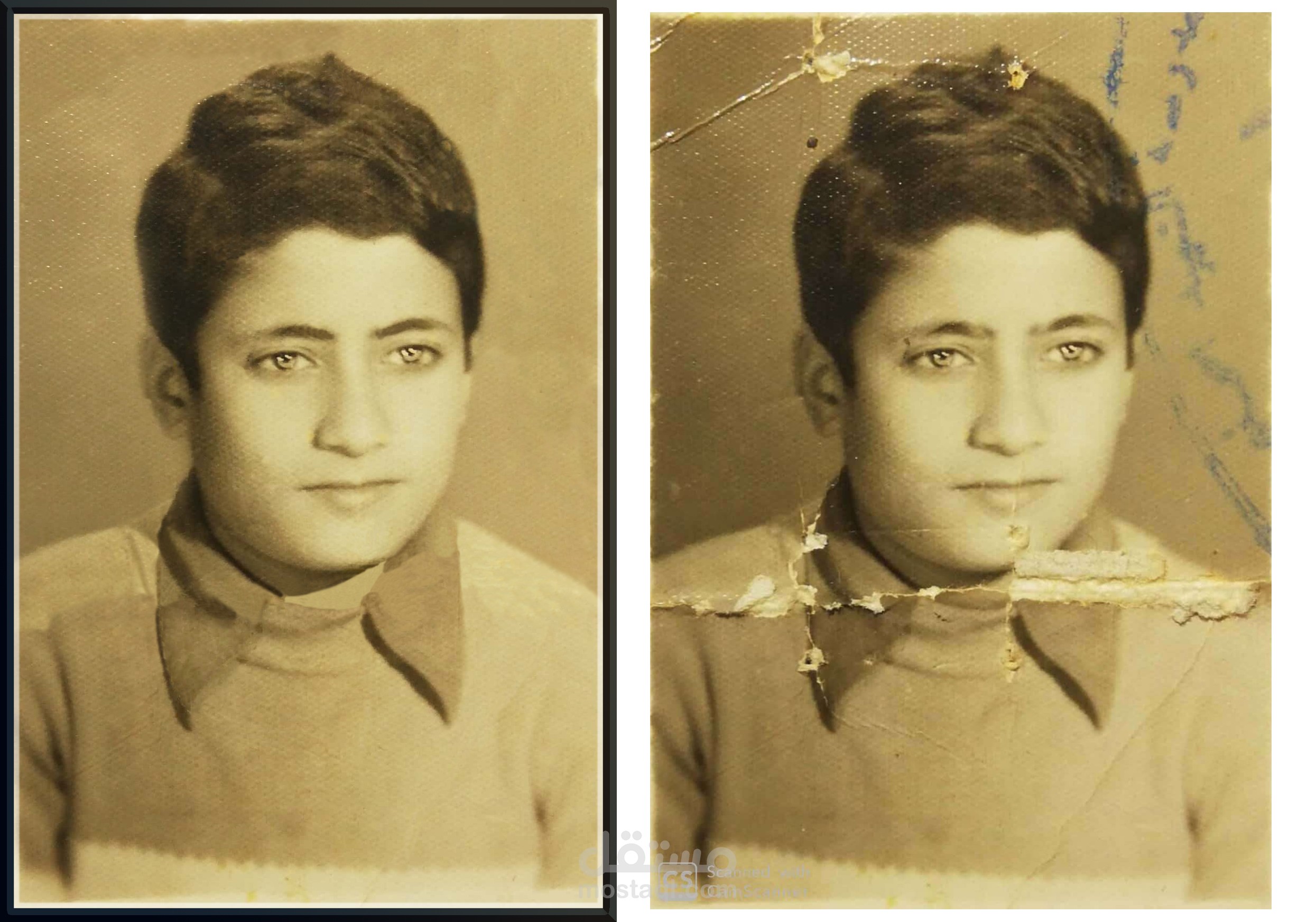 اصلاح و تلوين الصور القديمة