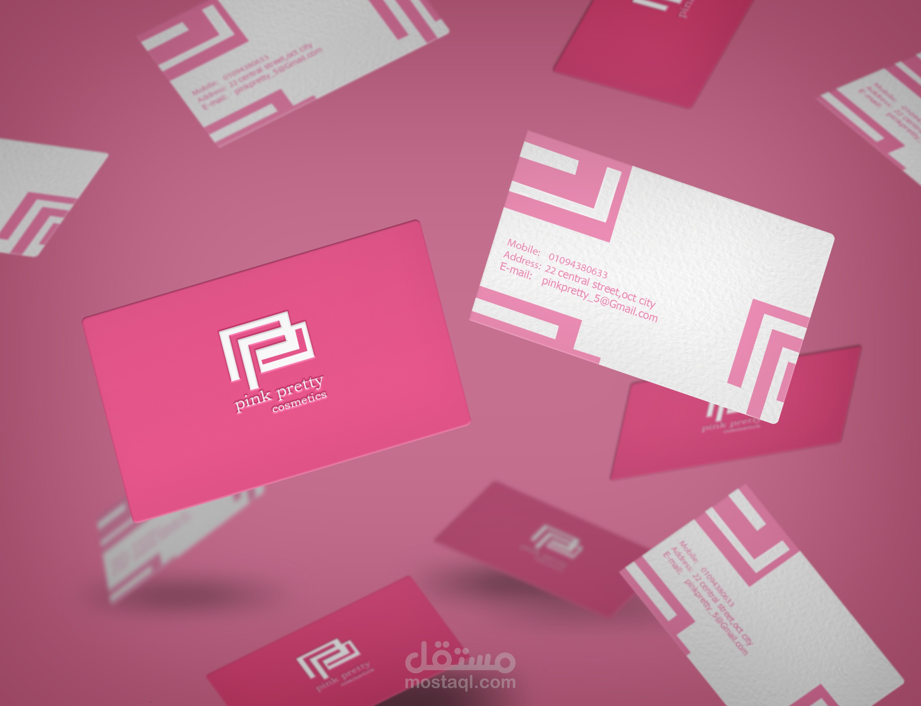 Pink Pretty cosmetics _ Branding