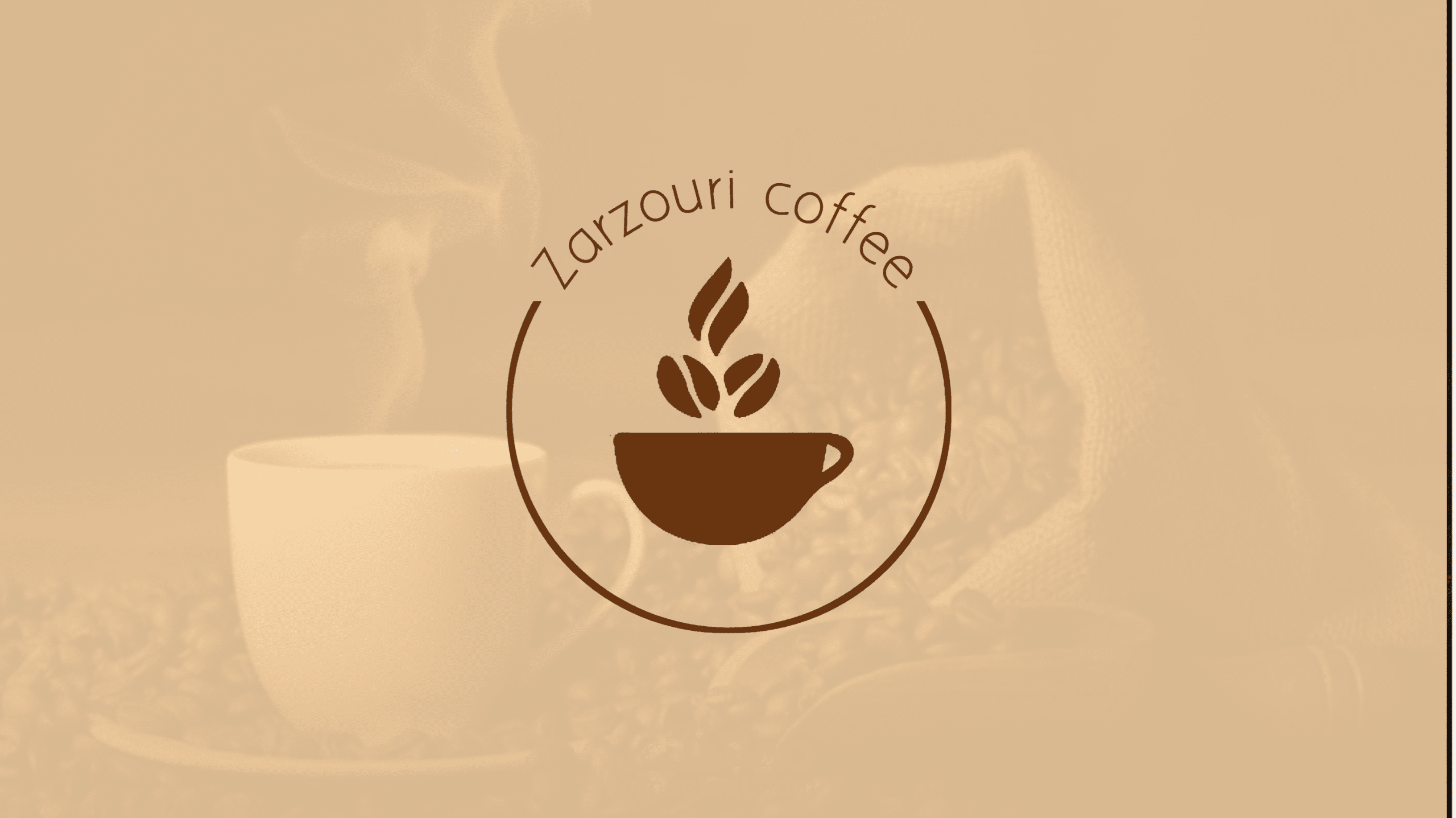 تصميم هوية بصرية لمقهى كوفي شوب