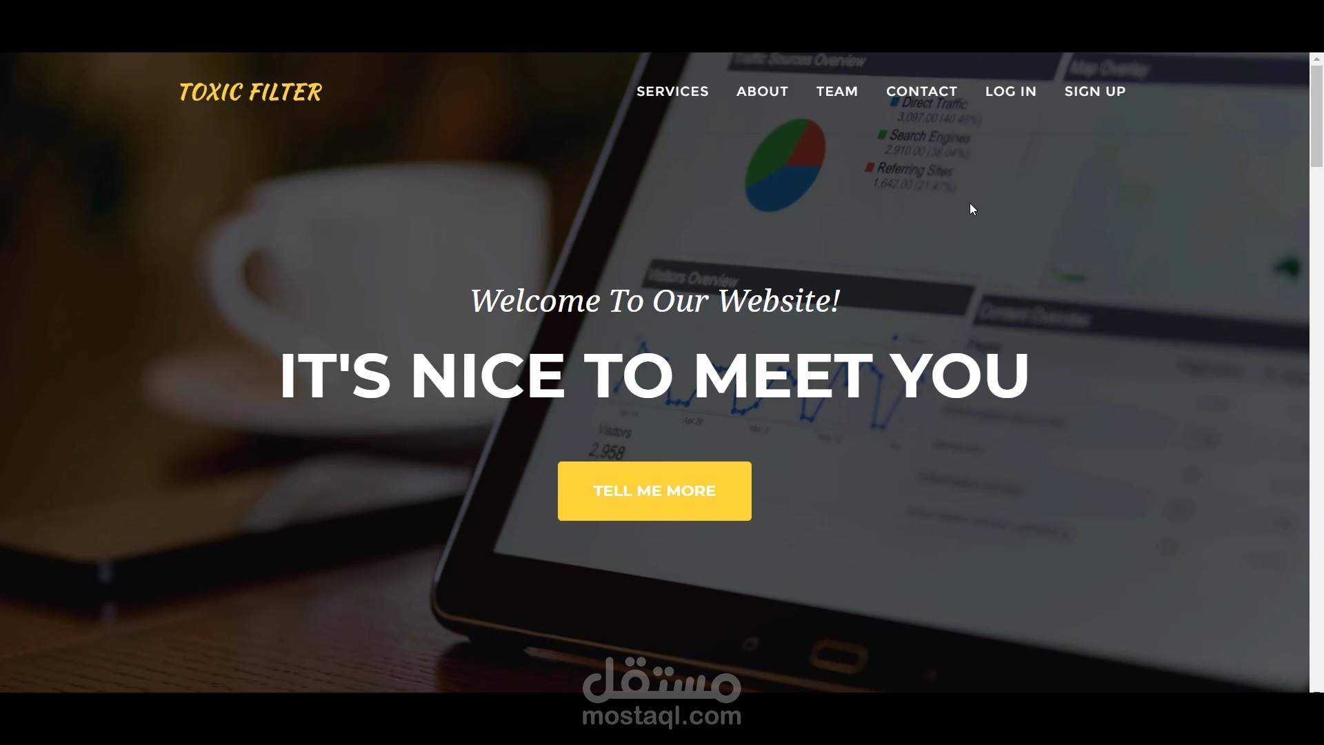 تطوير منصة متكاملة لفلترة التعليقات المسيئة باستخدام الذكاء الأصطناعي و MERN Stack