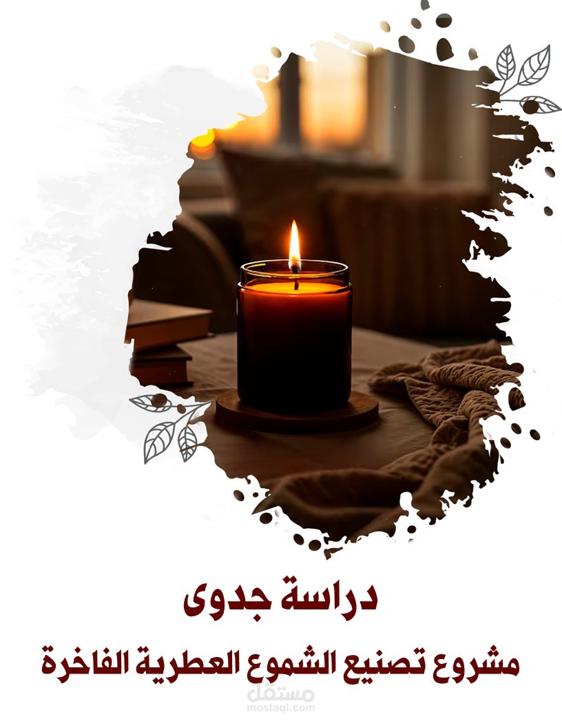 دراسة جدوى متكاملة لمشروع تصنيع الشموع العطرية - بالمملكة العربية السعودية