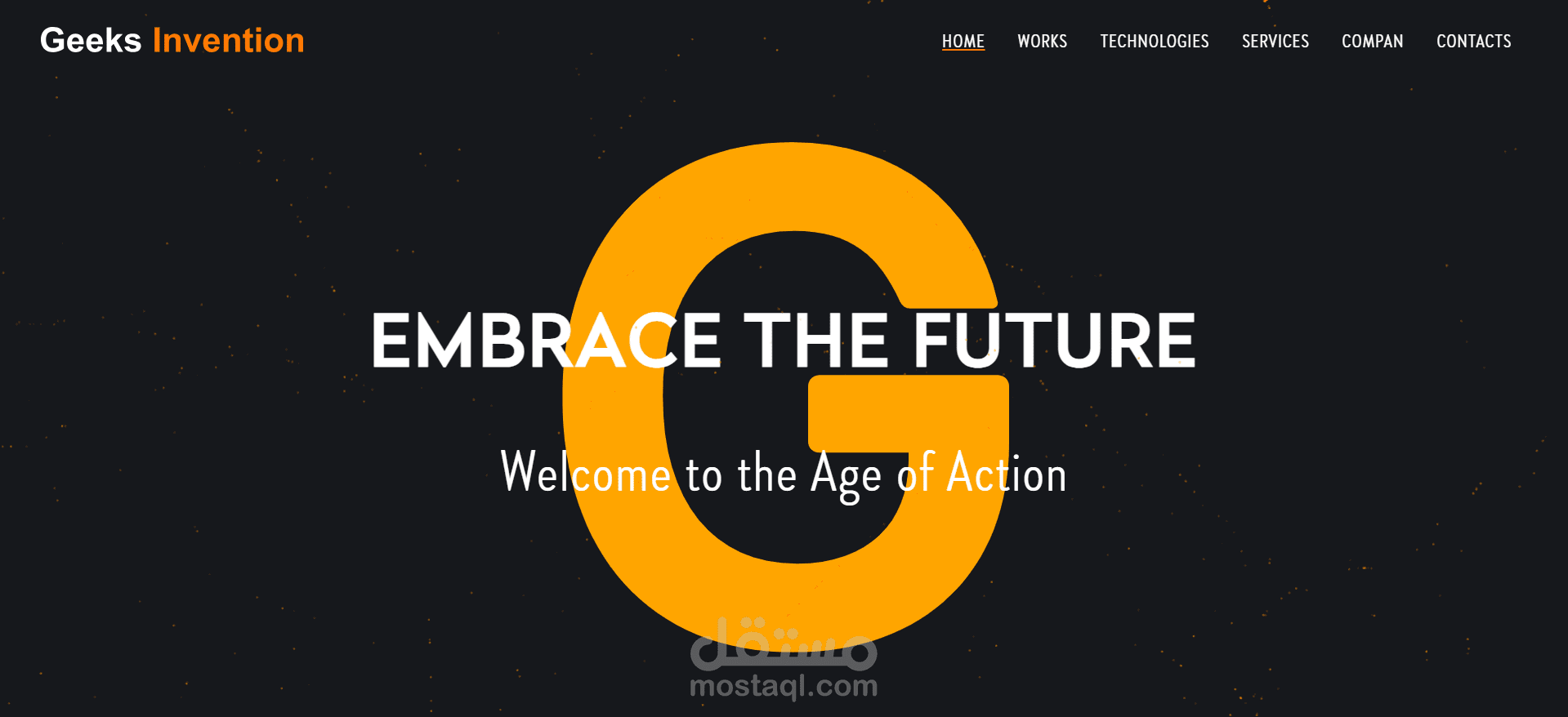 صفحة هبوط landing page