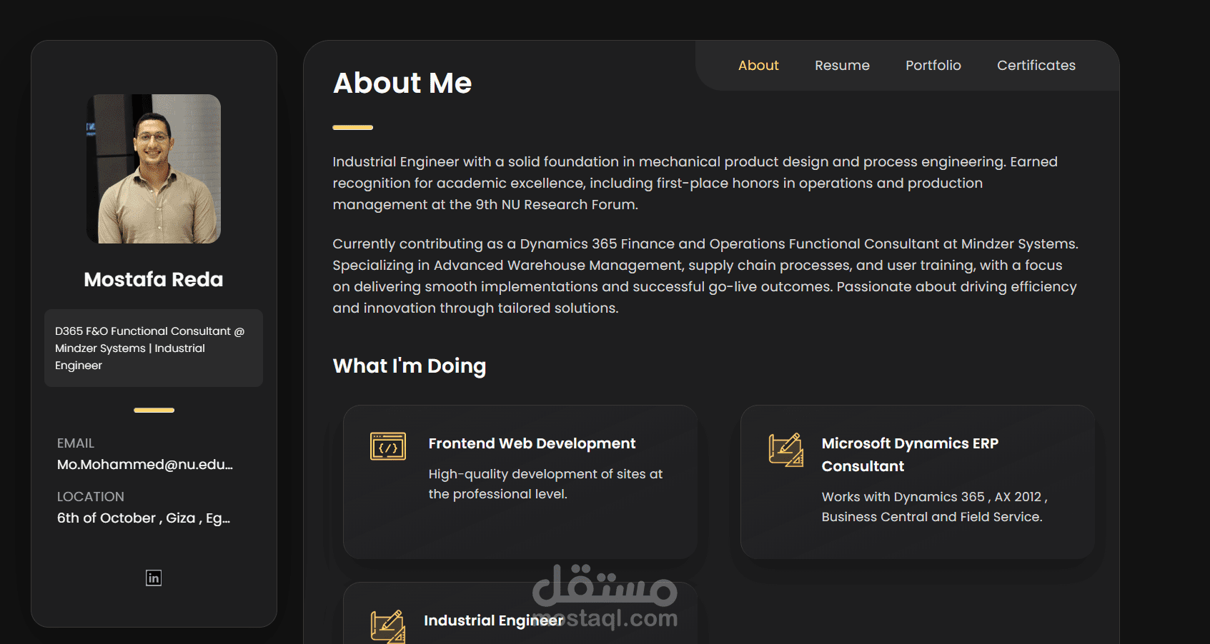 Portfolio Website
