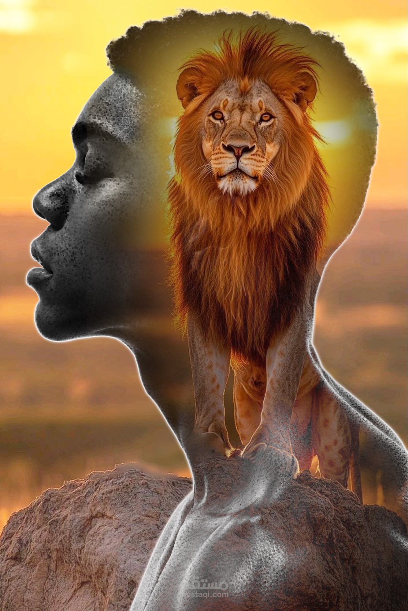 تصميم فني باستخدام Photo Manipulation