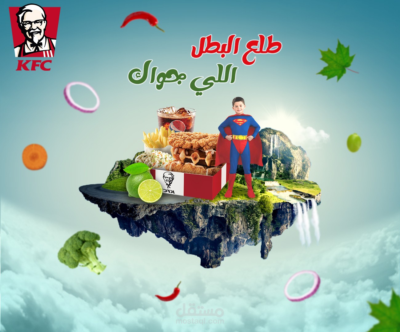 مشروع تصميم اعلان