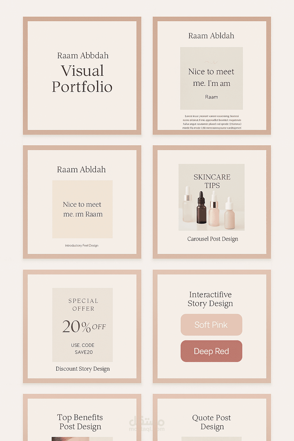 Ram Albadah - Visual Portfolio