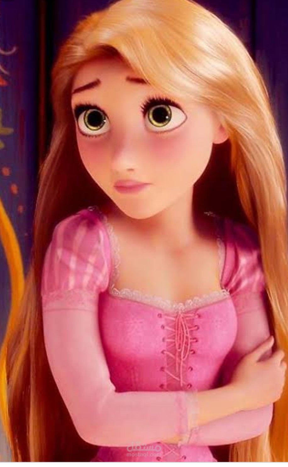 قطعه من الفيلم المدبلج (روبونزل )