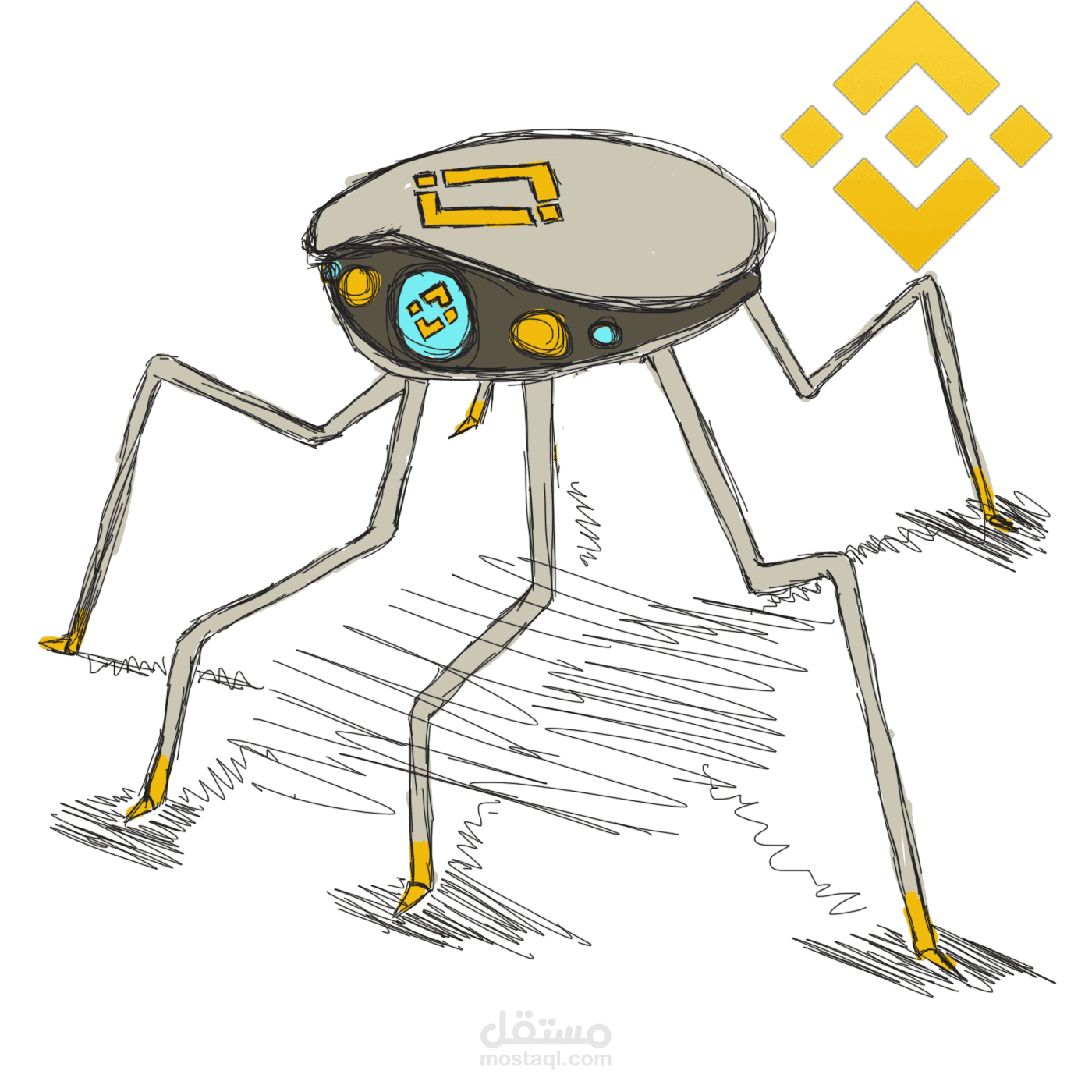 Binance character design