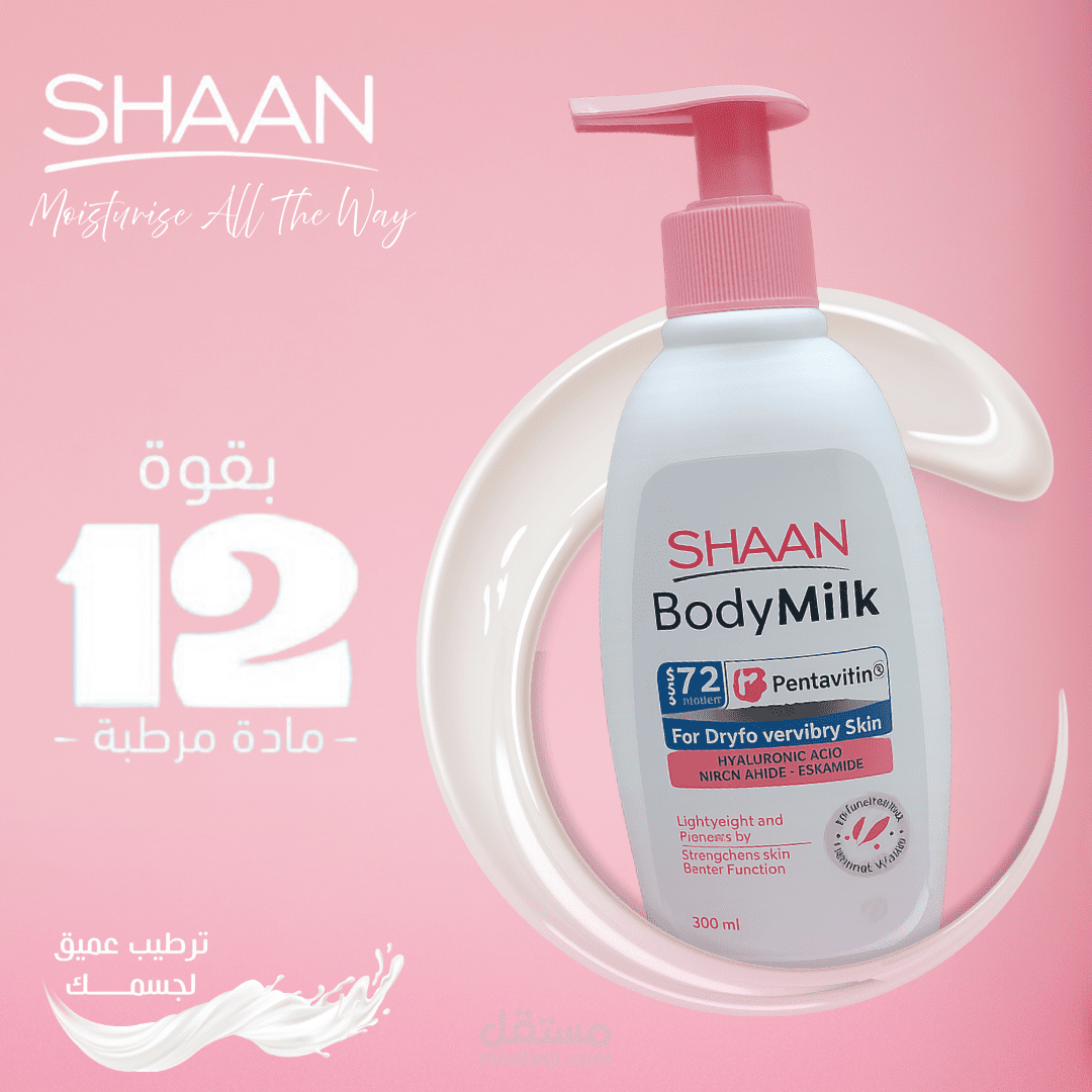 تصميم لمنتج عناية بالبشرة