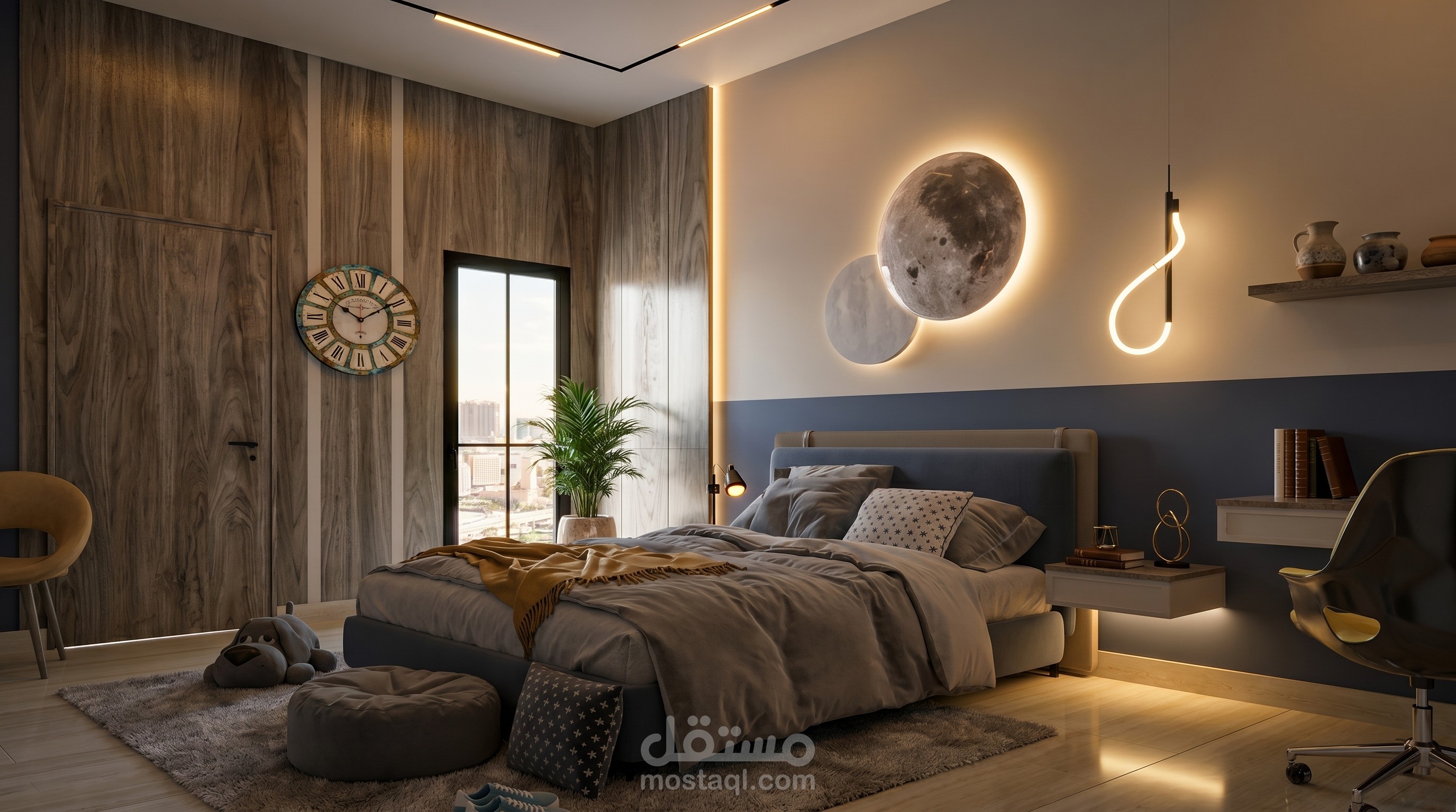 غرفة نوم اطفال ولاد