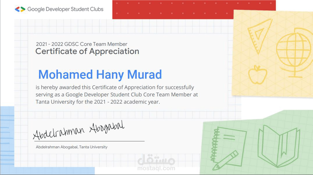 Flutter instructor at Google developers student clubs