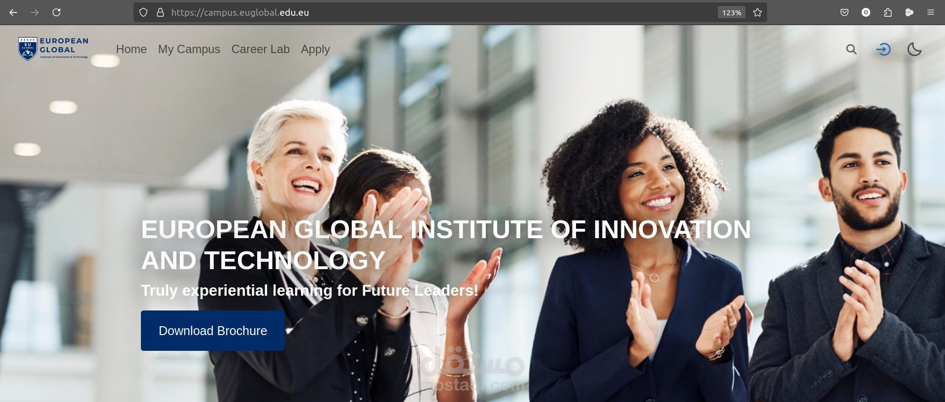 منصة euglobal التعليمية