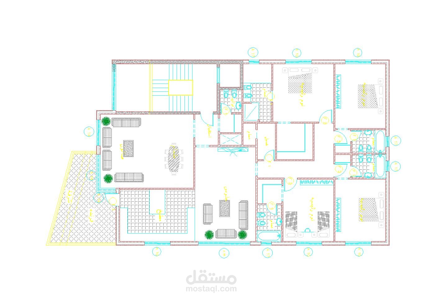مخطط الأثاث