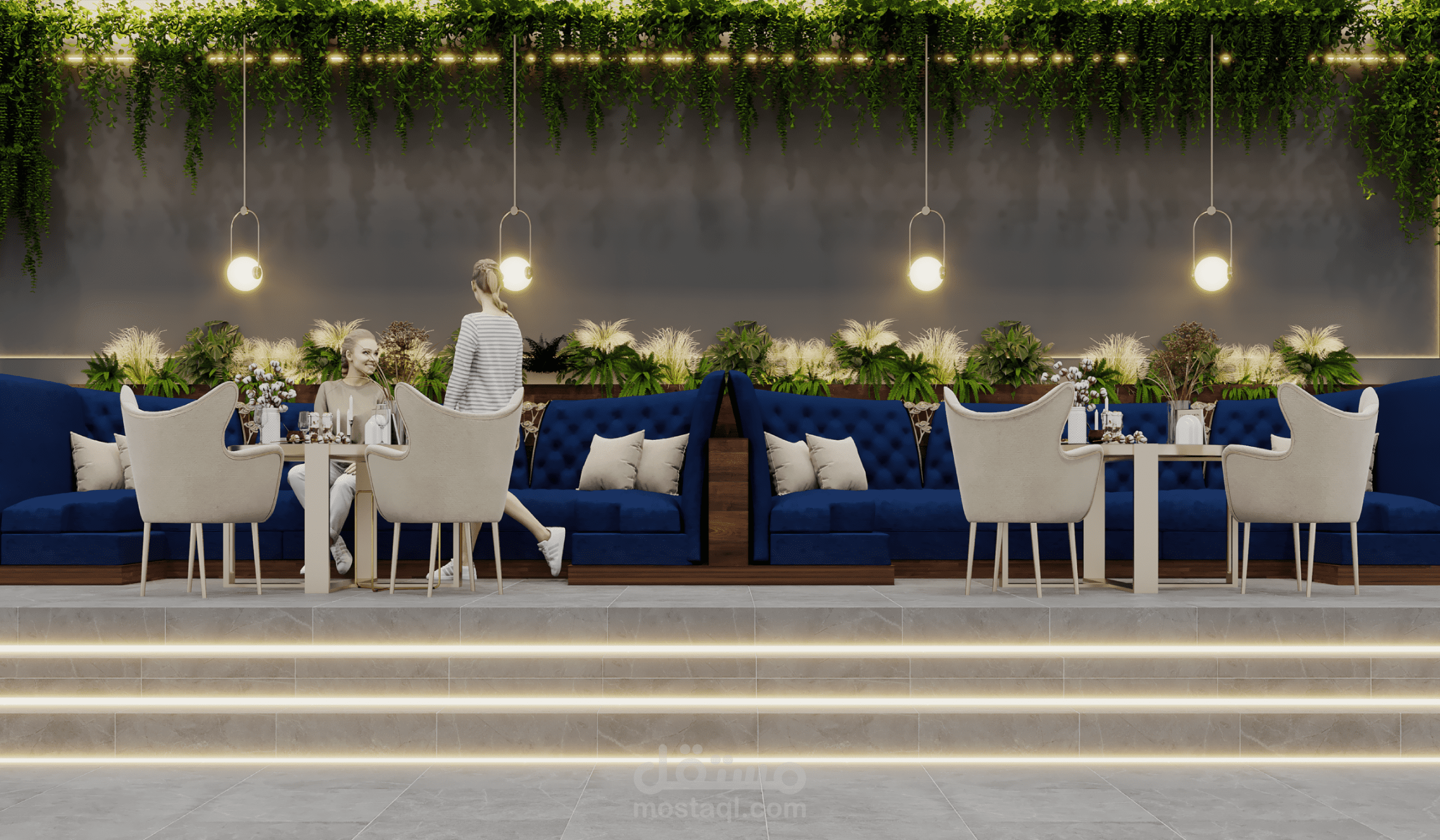 تصميم جناح VIP لمطعم_العراق