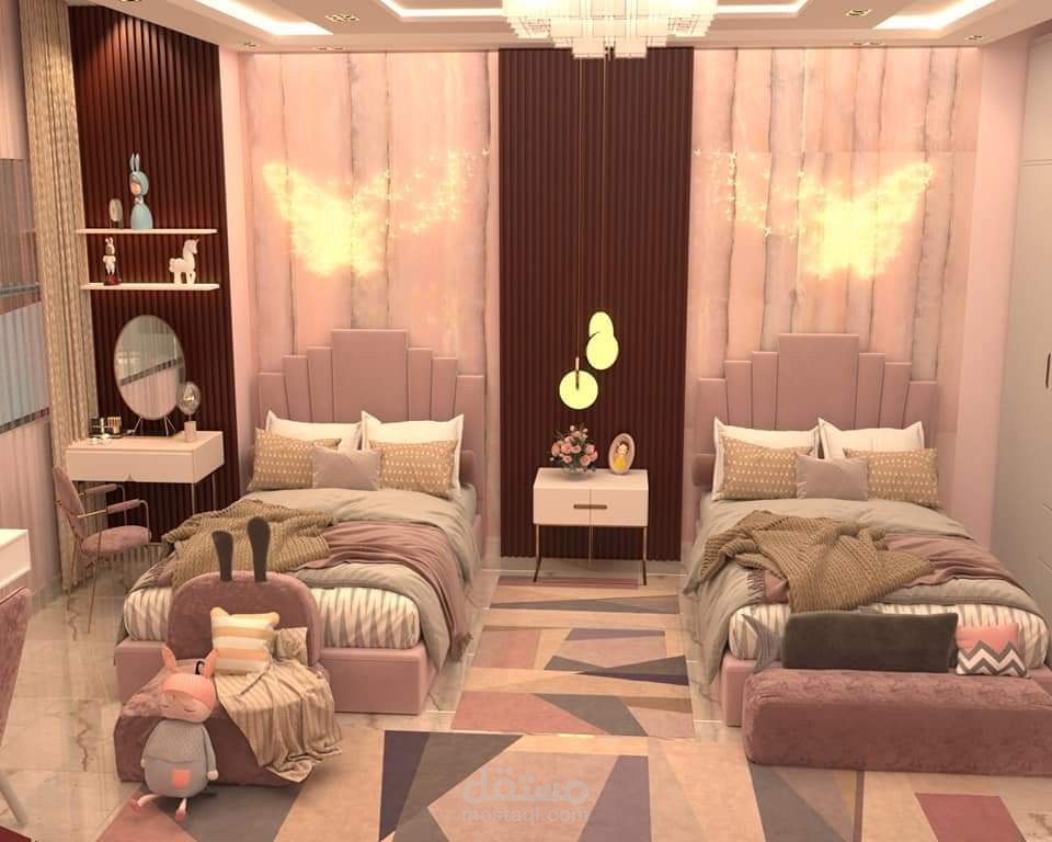 Girls bed room