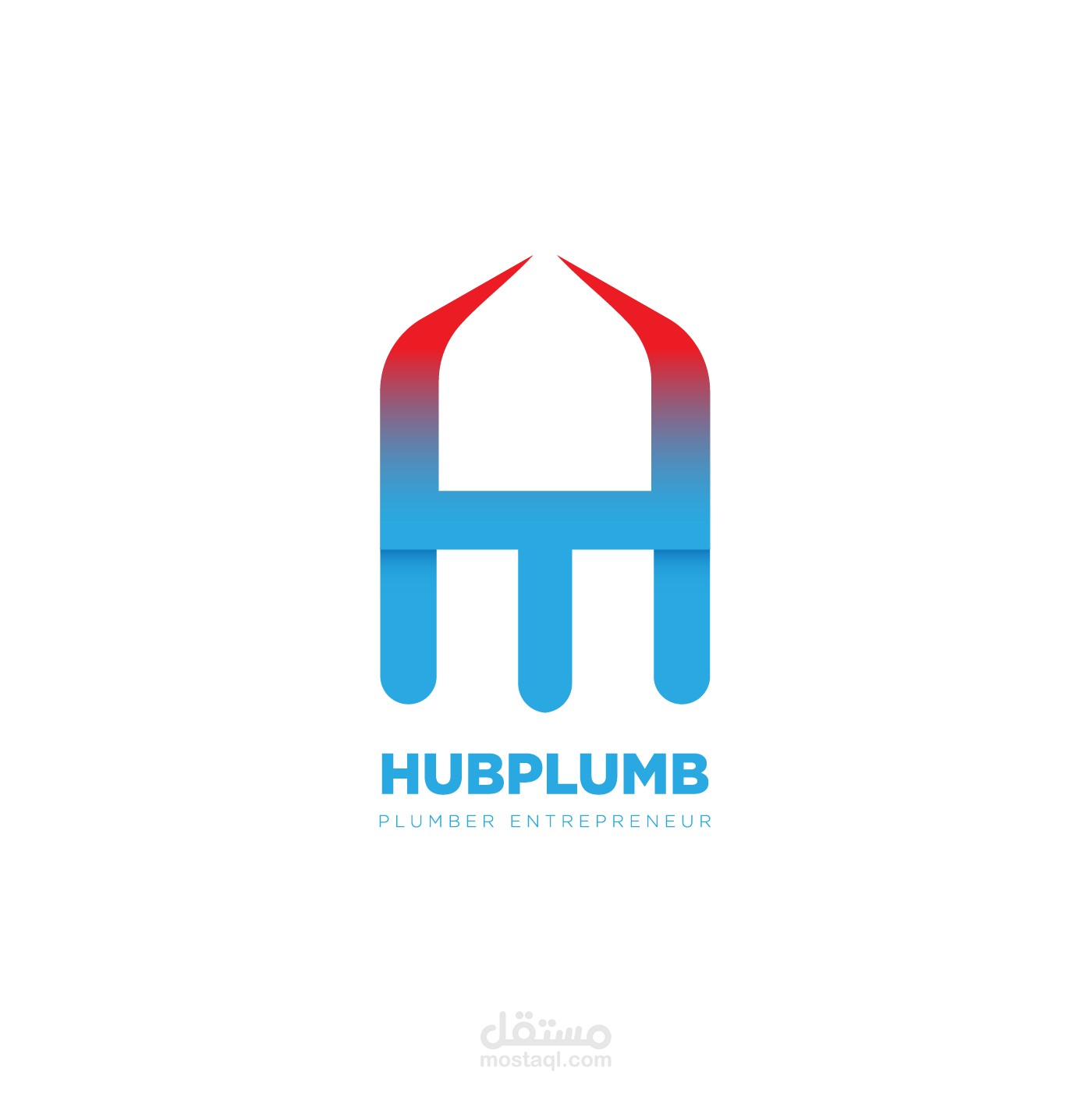 Hubplumb logo design