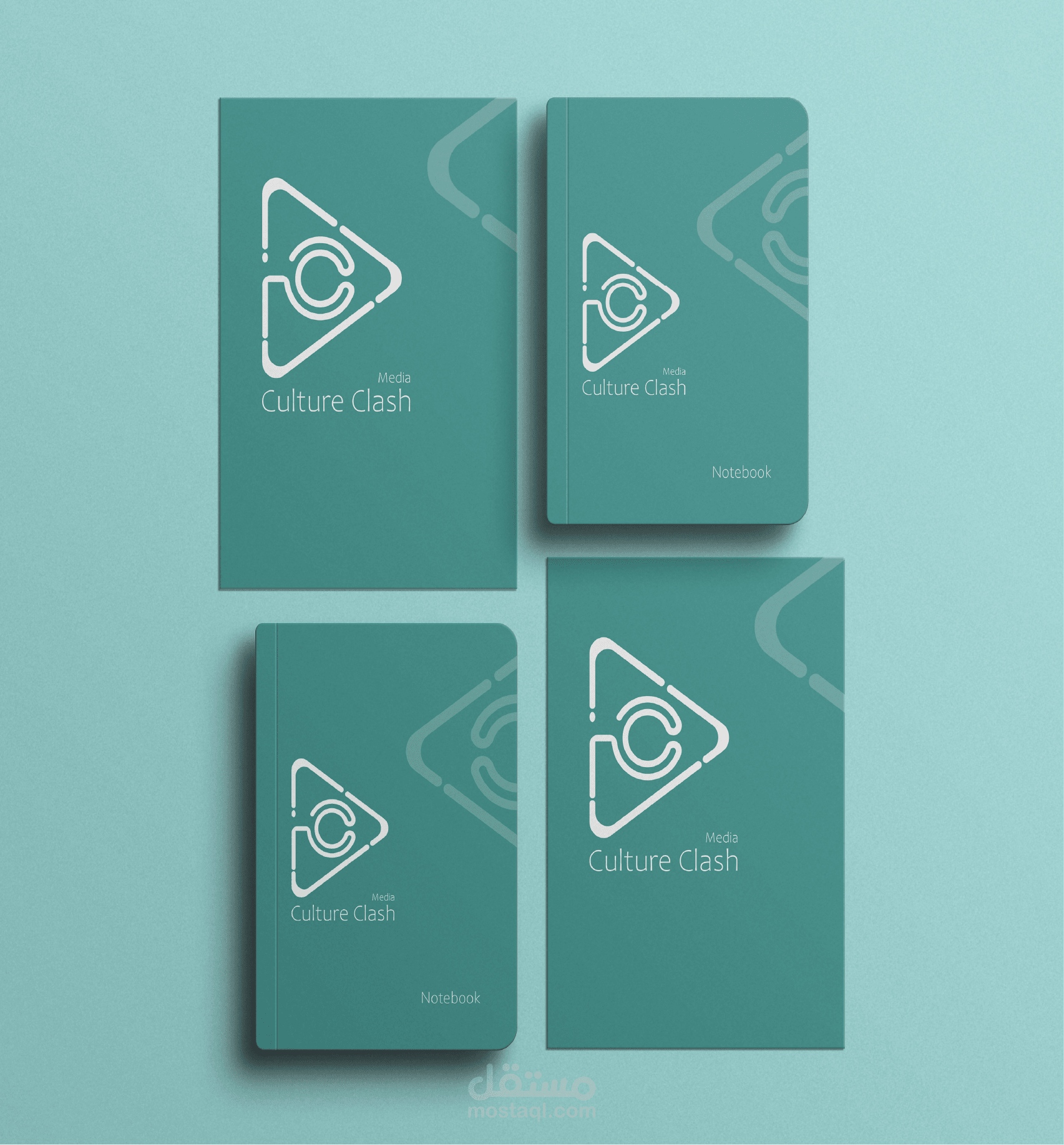 تصميم شعار وهوية العلامة التجارية CULTURE CLASH  media
