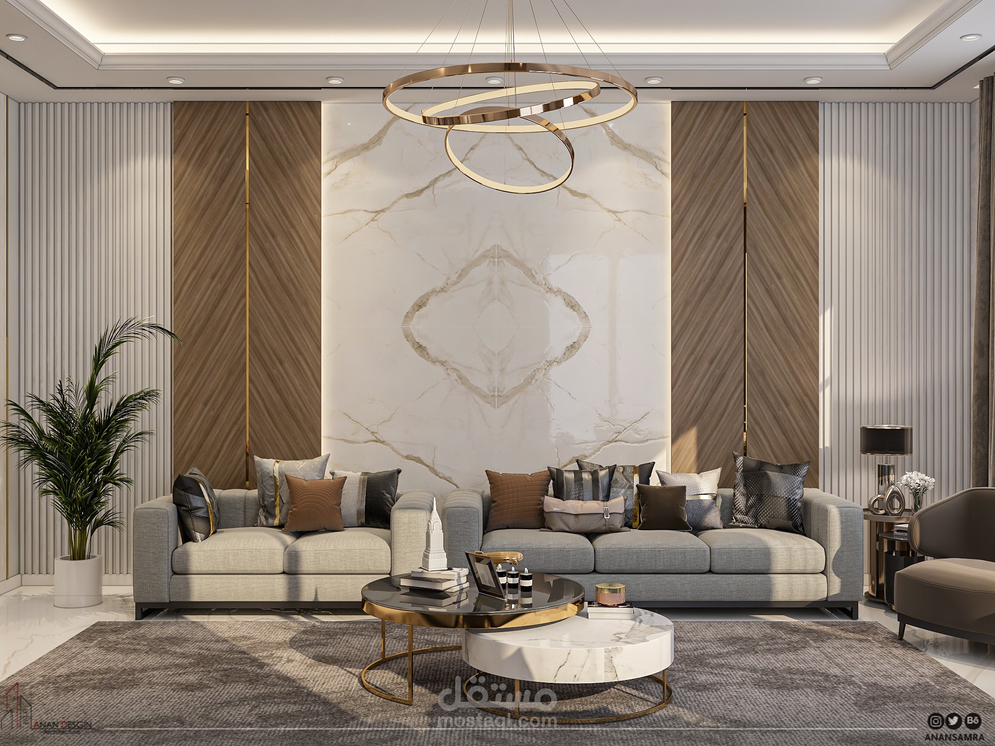 تصميم مجلس رجال