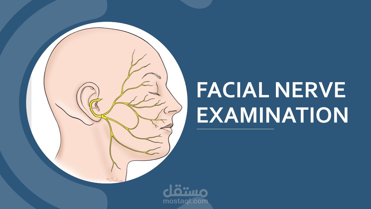 Facial nerve examination