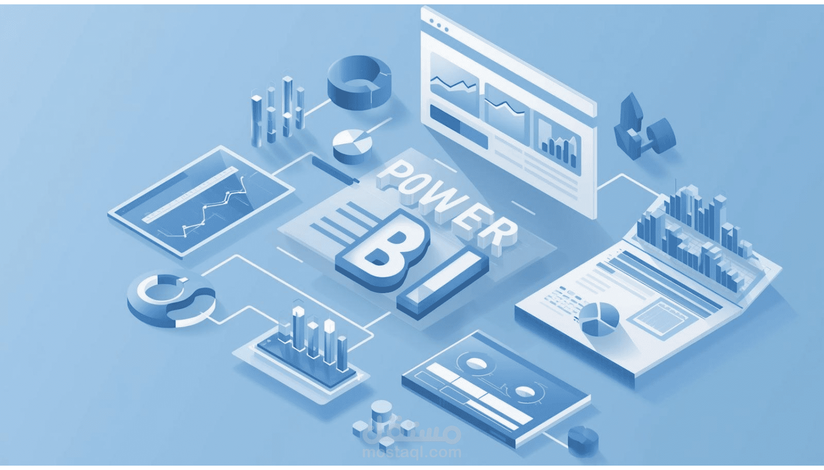 بورتفوليو Power BI – Dashboards متنوعة