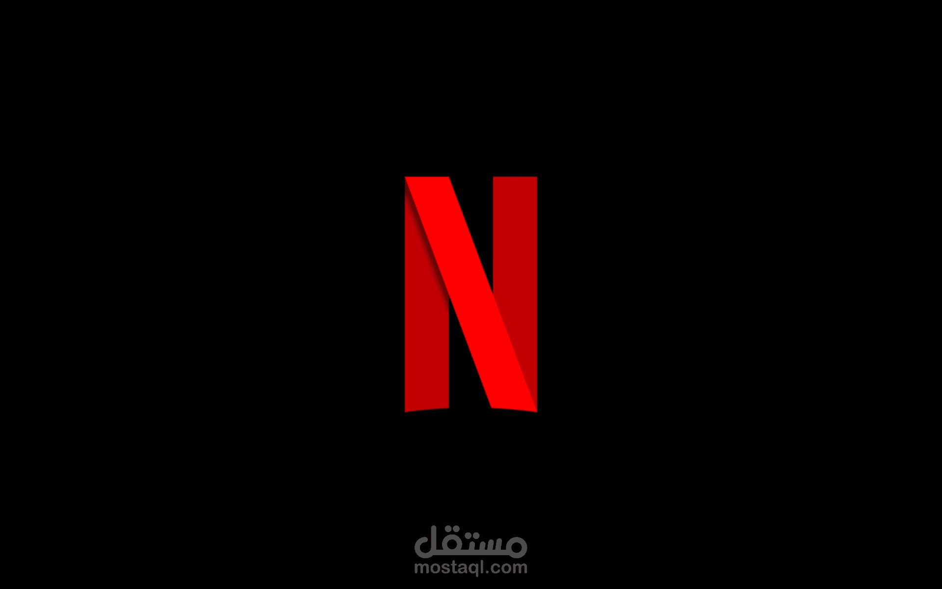 اعادة تصميم مقدمة لوجو نيتفليكس