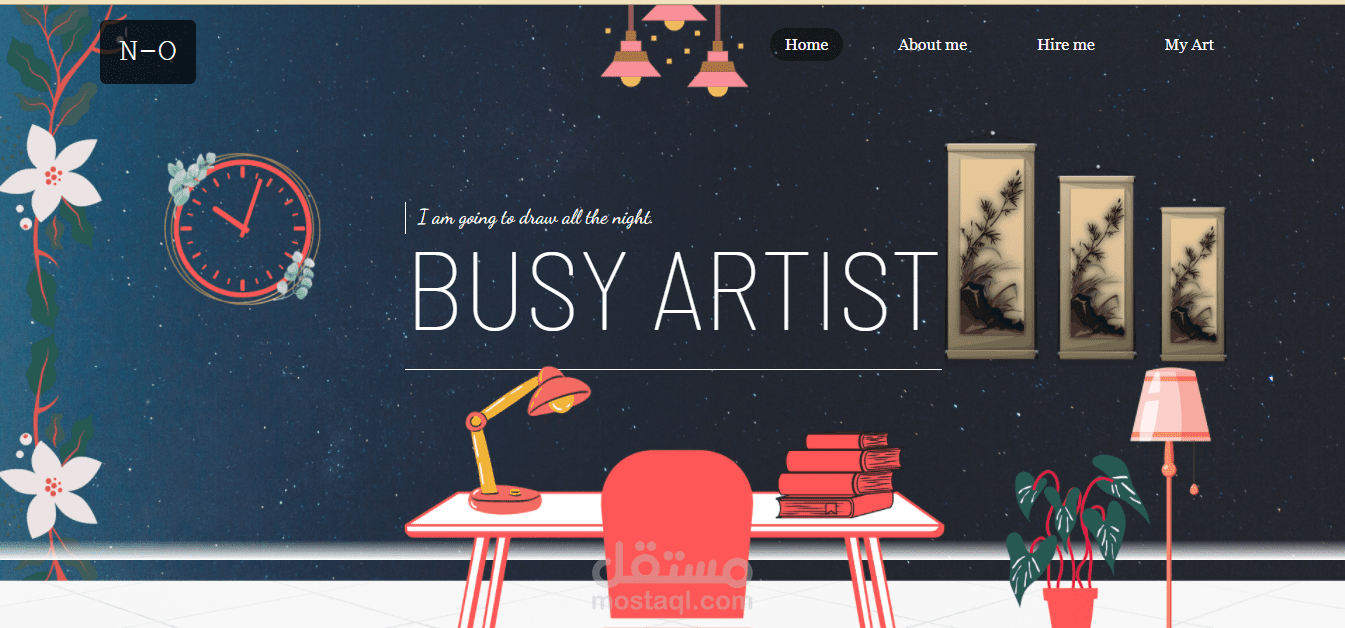 Parallax Landing Page