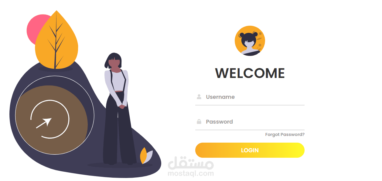 Responsive Log In form