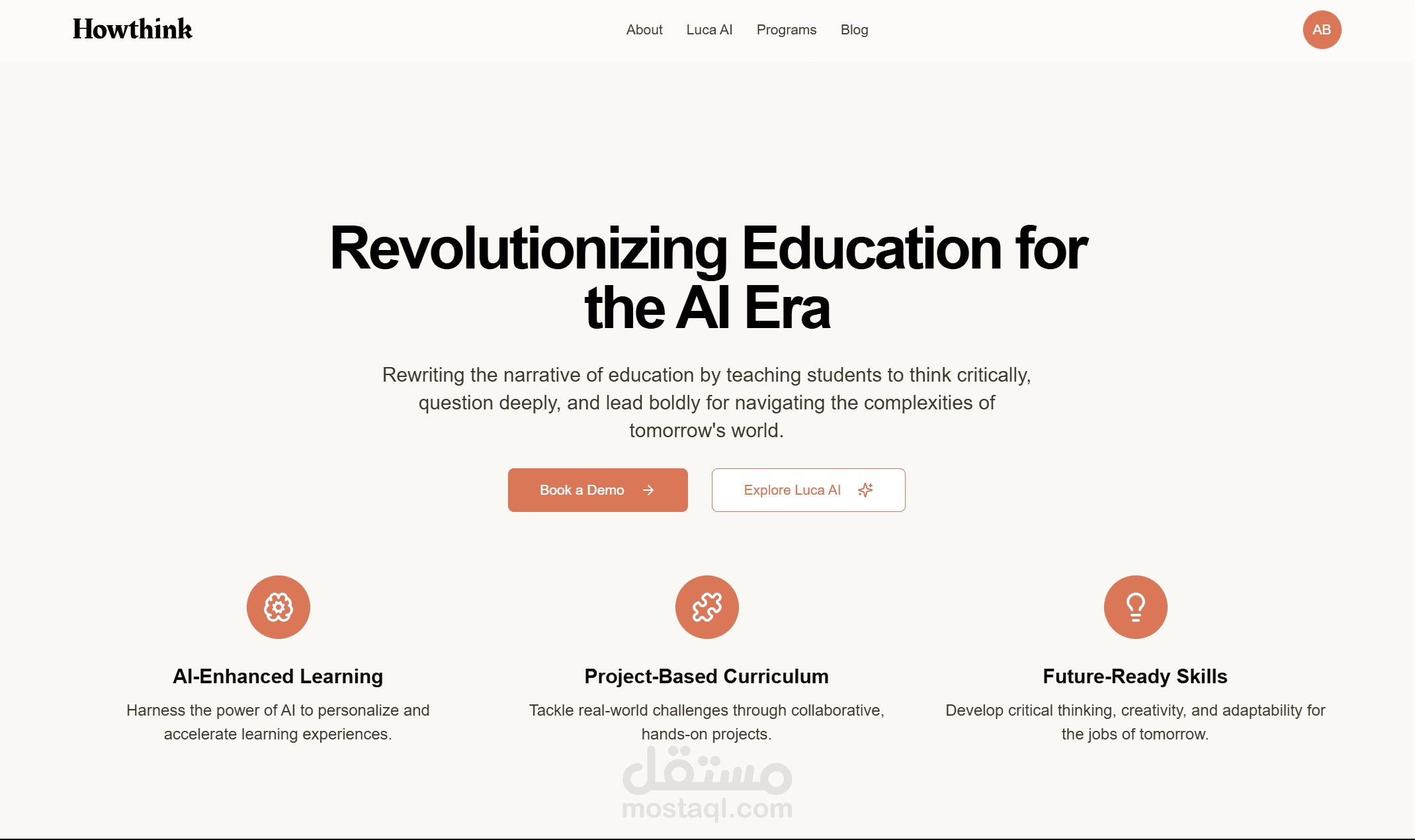Howthink – Full AI-Powered Educational Platform