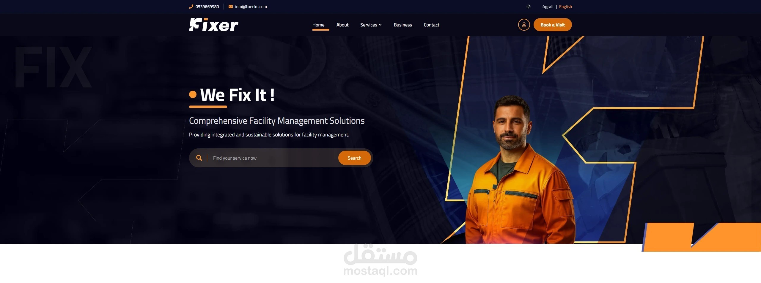 Fixer FM — Integrated Facility Management Platform