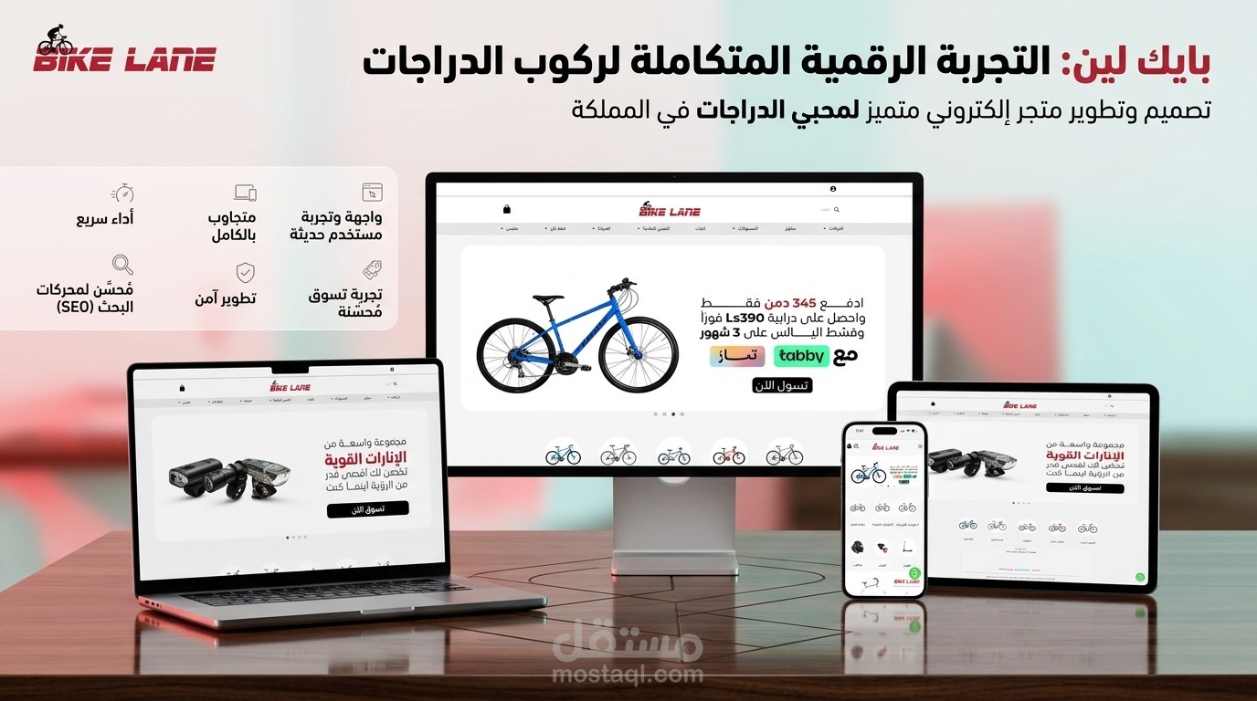 متجر بايك لين لركوب الدراجات (Bike Lane)