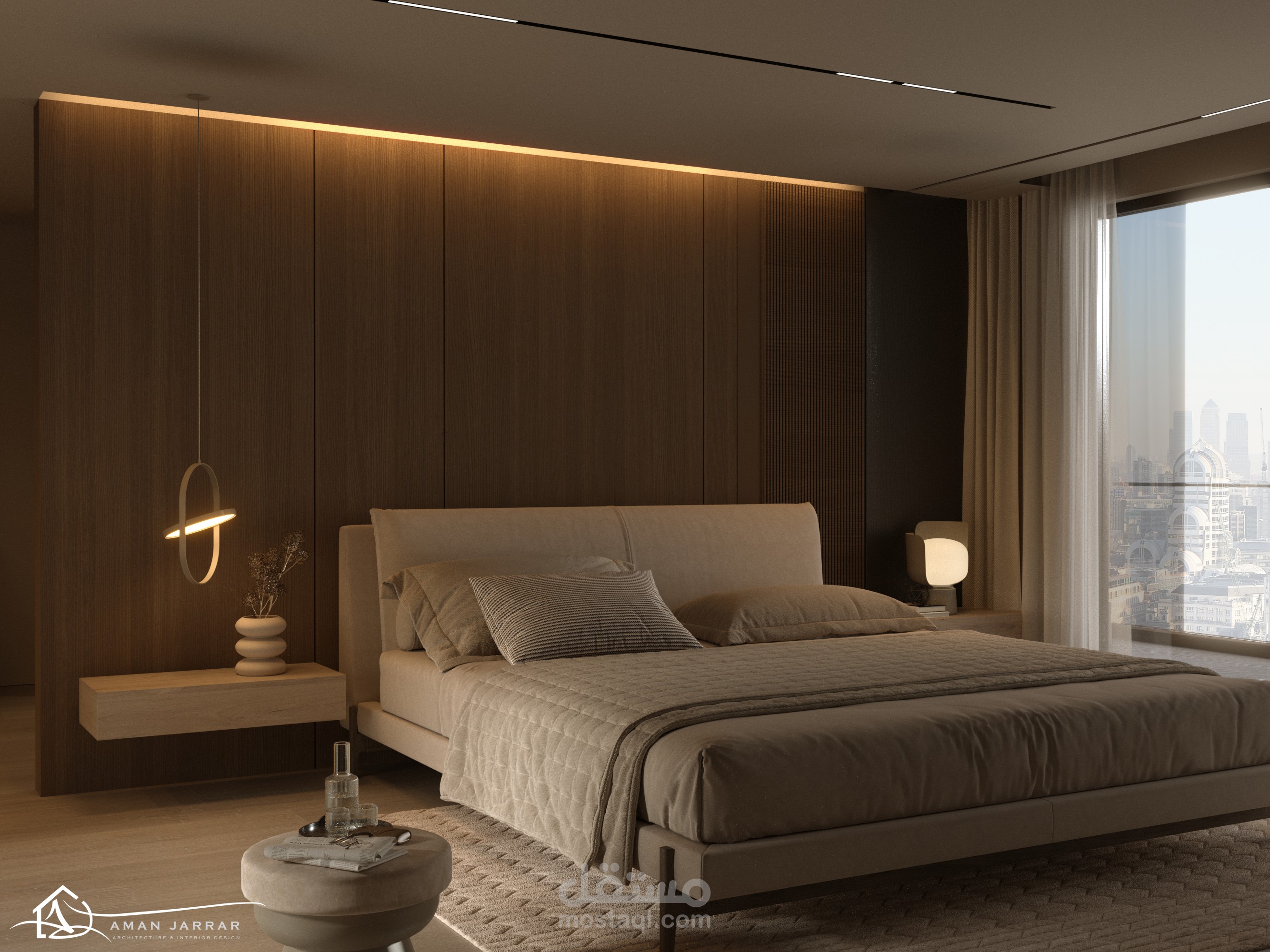 تصميم ماستر غرفة نوم