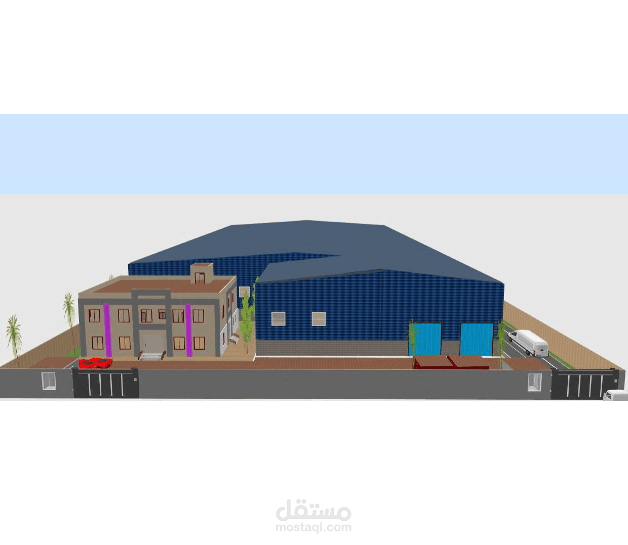 Medical products factory