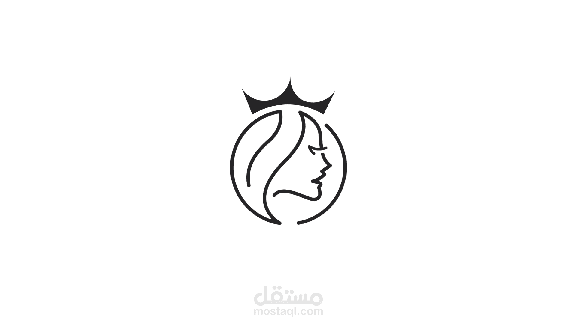 تصميم الهوية البصرية لمركز التاج للتجميل والليزر في بغداد