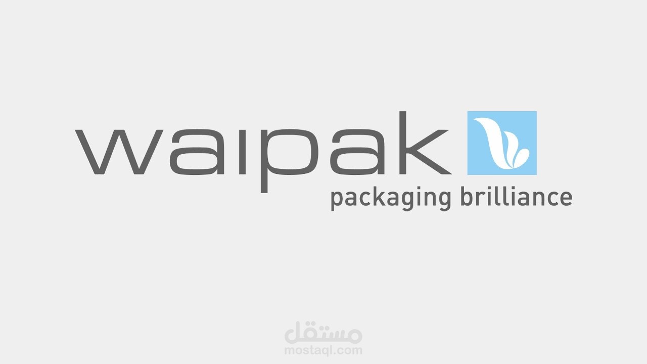 logo animation - WAIPAK