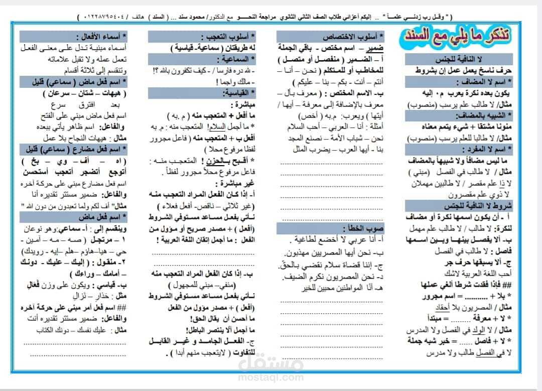 تجميع النحو