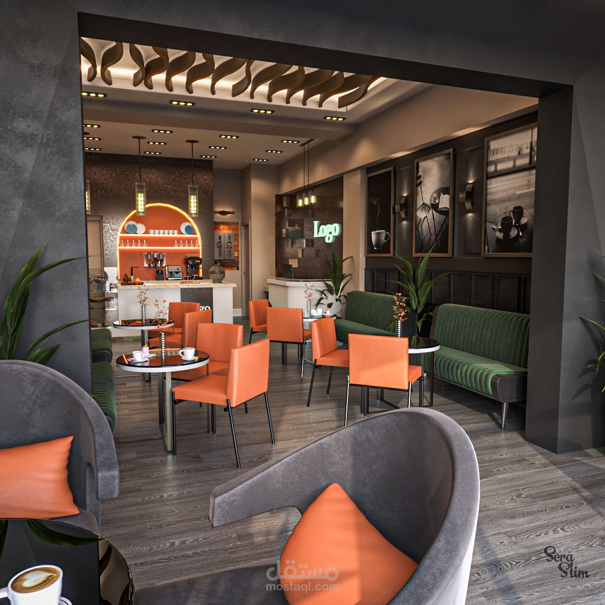 INTERIRO DESIGN (Cafe Design )