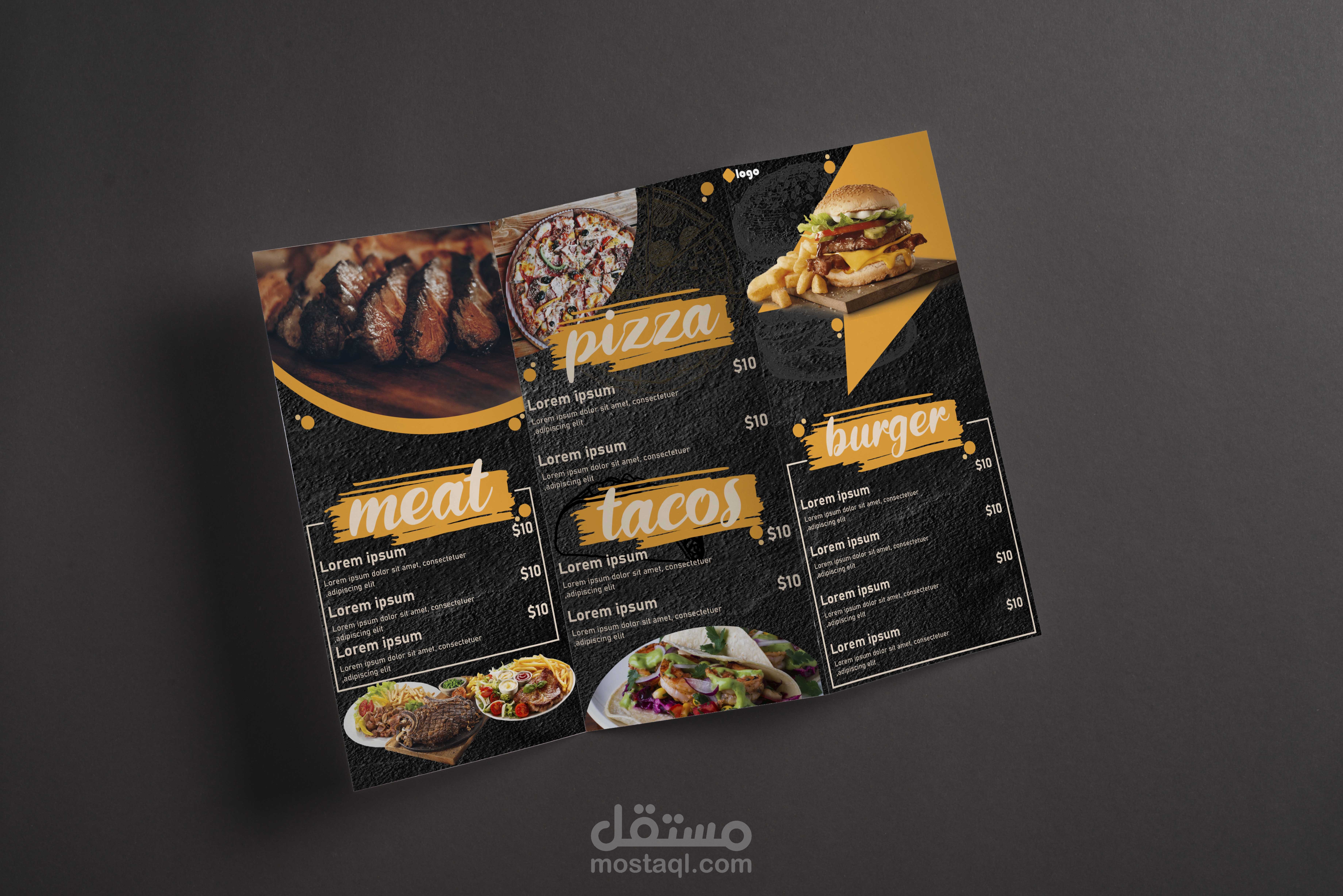 menu design
