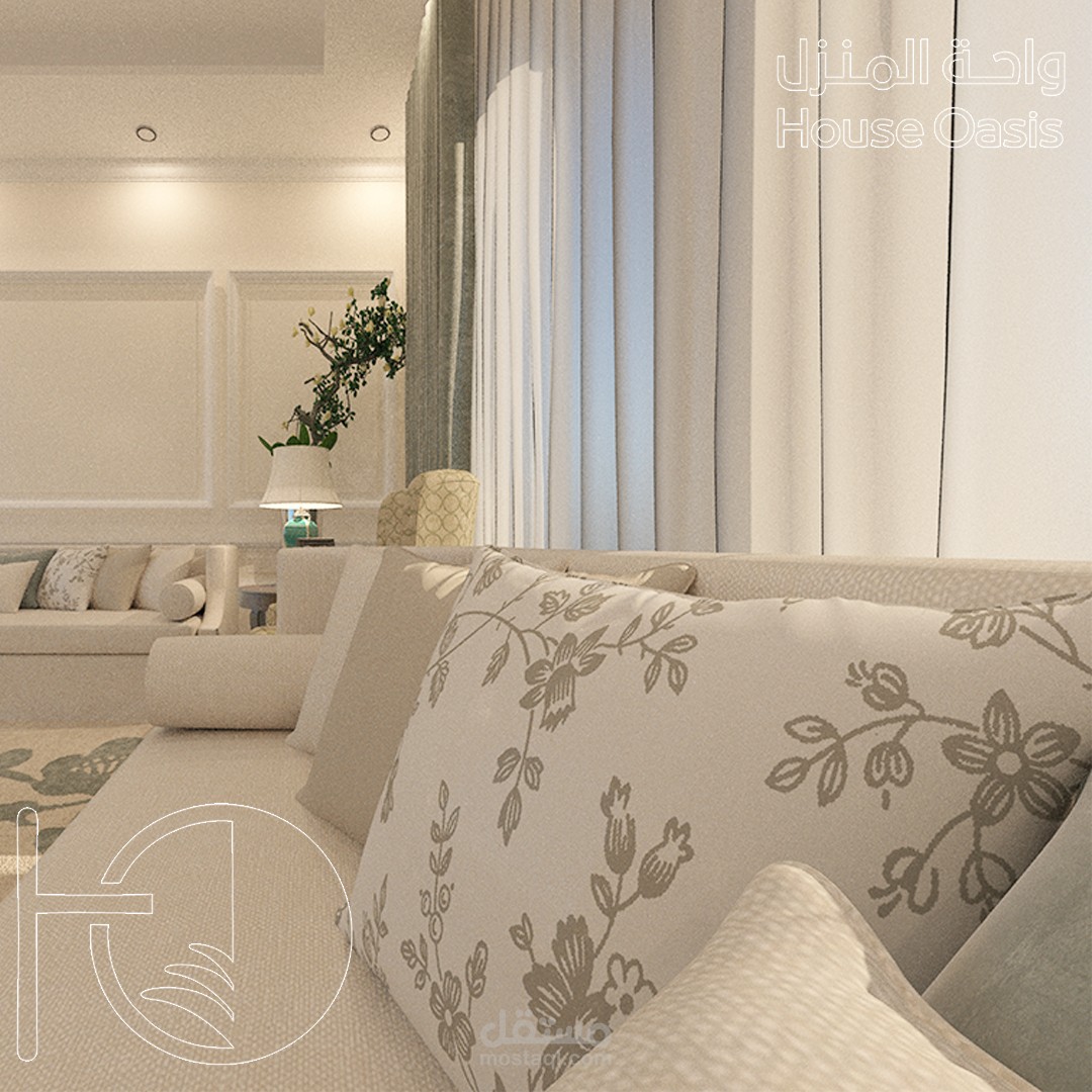 تصميم داخلي لمجلس رجال