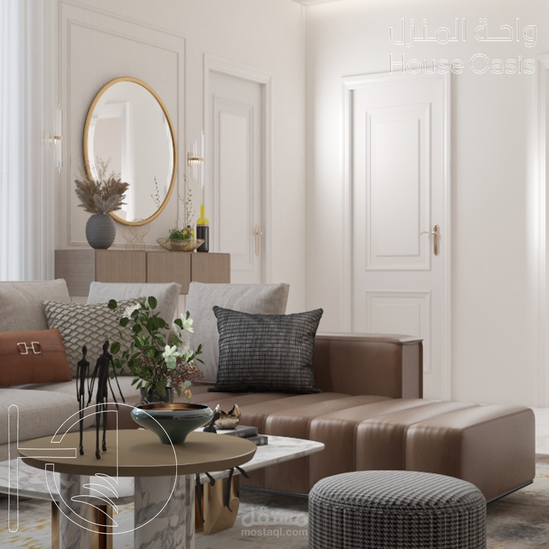 تصميم صالة عائلية