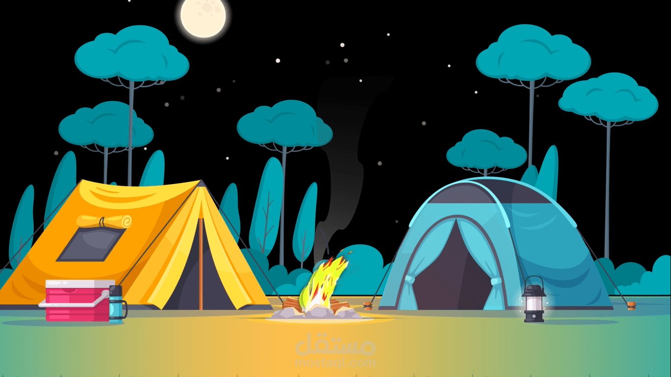 camping motion