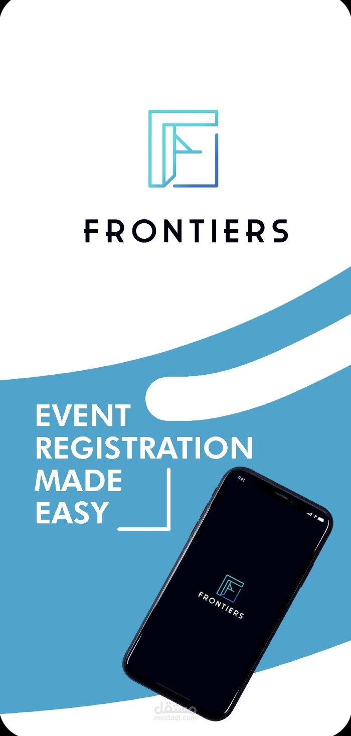 Frontiers event management app