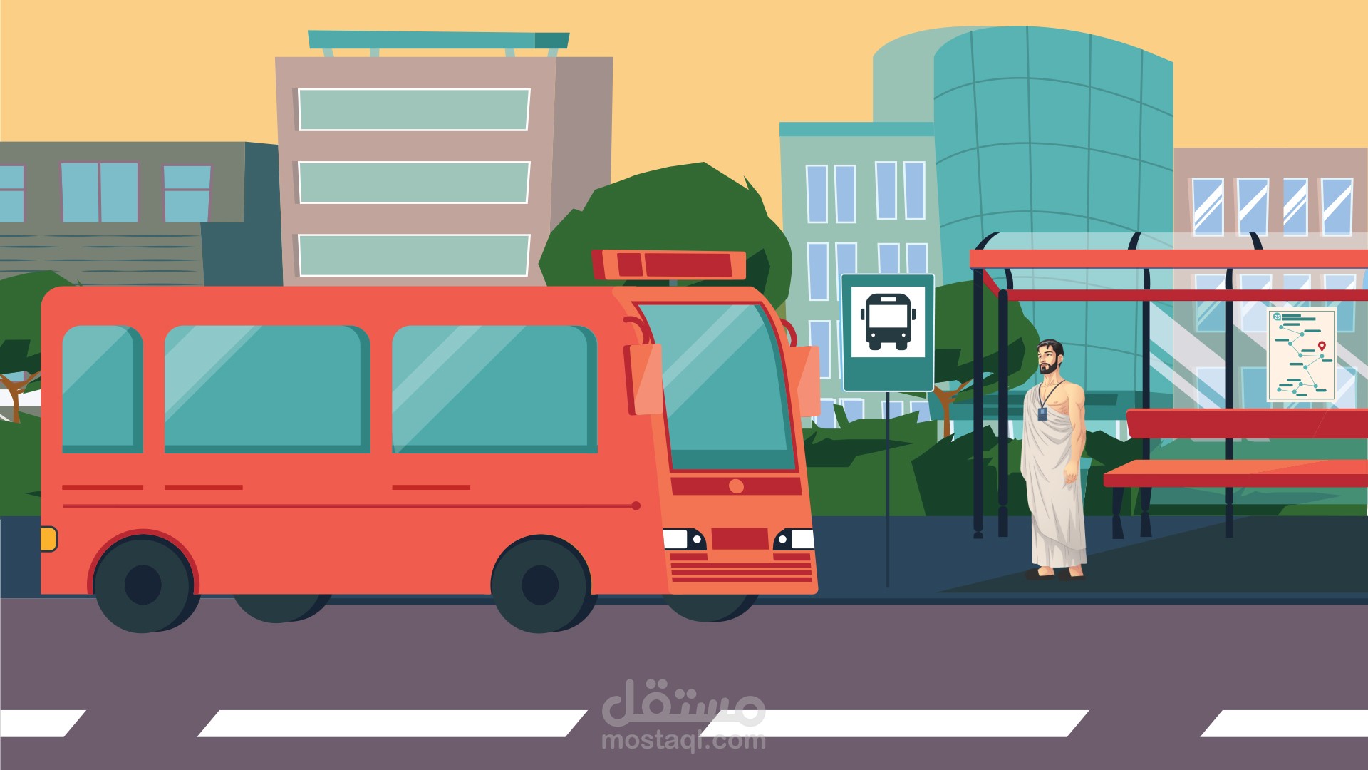 موشن جرافيك لجمعية الدعوة والارشاد بالسعودية