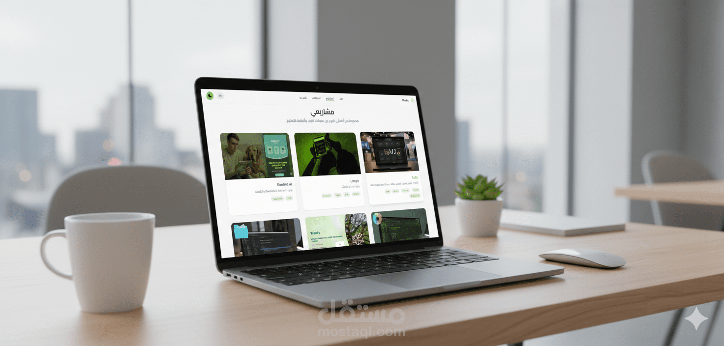 موقع Hcody: معرض أعمالي وقالب معرض أعمال للمطورين